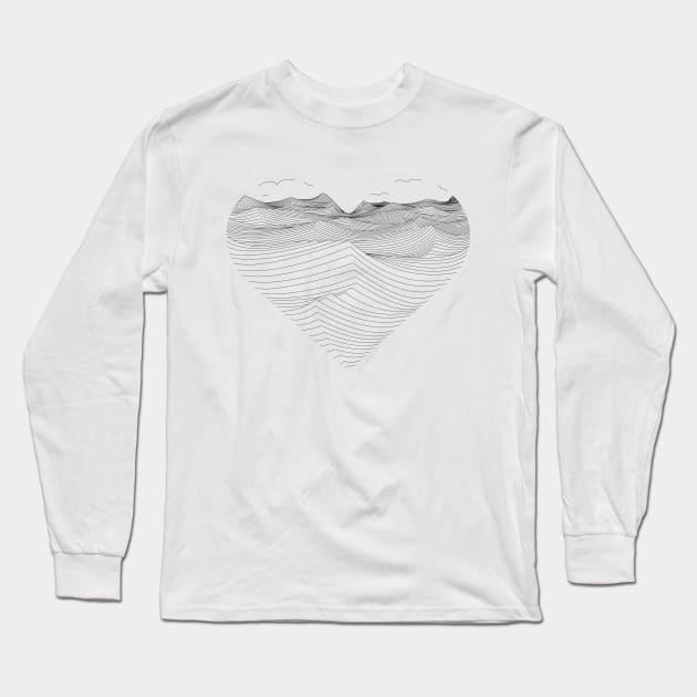 Melancholia Long Sleeve T-Shirt by bulografik